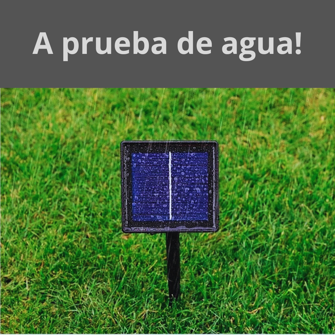 ¡Ahorra energía y olvídate de las luces que fallan! 🌟 Descubre nuestras Guirnaldas Solares LED: iluminación sin complicaciones. 💡☀️