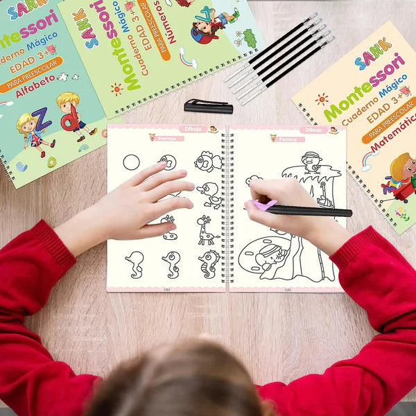 ¡Transforma la escritura de tu hijo con el Kit de Caligrafía Reutilizable! 🖋️✨