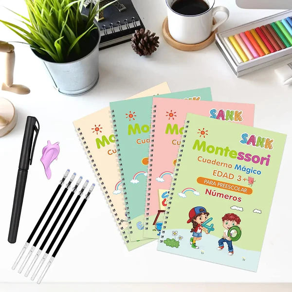 ¡Transforma la escritura de tu hijo con el Kit de Caligrafía Reutilizable! 🖋️✨